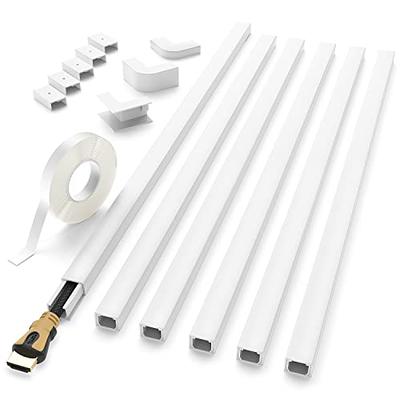 in Wall Cable Management Kit (White x2) + 306 Cord Hider - Cord Cover Wall  - Yahoo Shopping