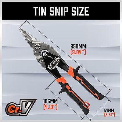 Professional Industrial Shears, Stainless Steel Scissors Tin Snips For Metal  Sheet & Pvc Pipe Cutting - Temu