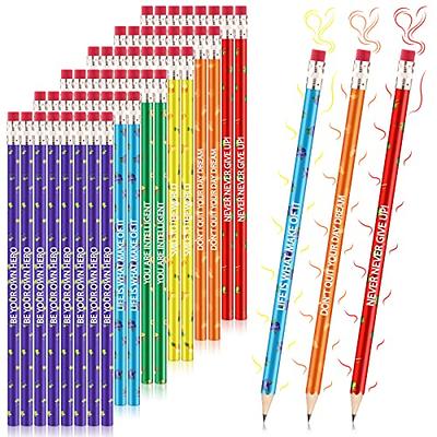 Scented Inspirational Motivational Pencils Student Colorful Fruit Pencils  Cute Pencils with Eraser Wood Graphite Pencil for Girls Kids Boys School  Students Gifts Supplies (360 Pcs) - Yahoo Shopping