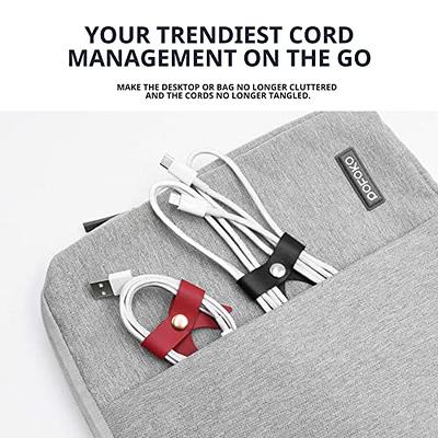  Bobino Cord Wrap - Multiple sizes and colors - Stylish Cable  and Wire Management / Organizer : Electronics