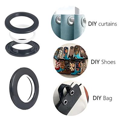 Curtain Grommets 1-9/16 inch - Large Grommets for Curtains and