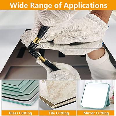 Glass Cutters Tool for Thick Glass Mirror Tile Mosaic Cutting 2-20mm  Cutting Range- Glass Cutting Tool Kit with 3 Professional Carbide Tip and  Automatic Oil System - Yahoo Shopping