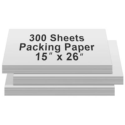 Cholemy 300 Sheets Packing Paper Sheets for Moving 15 x 26 Blank Newsprint  Paper Moving Supplies Tissue Paper for Packaging Packing Materials for  Shipping Boxes Wrapping Glassware Protecting Dishes - Yahoo Shopping
