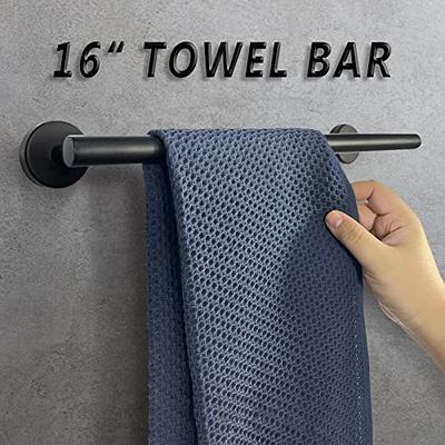 Taozun 16-Inch Towel Bar - Self Adhesive Bathroom Towel Holder