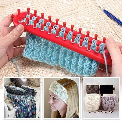 Weaving Looming Knitting Kit Pompom Sock Hat Scarf Scarves Maker