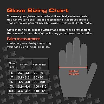 Soccer Goalie Glove Sizing Chart