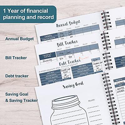 2024 Monthly Budget Planner Daily Weekly Financial Planner Saving Money  Budget Book Expense Tracker Bill Organizer Pockets 