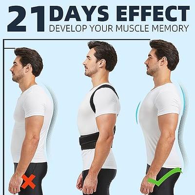 NBBBZC Back Brace Posture Corrector for Men and Women, Adjustable Back  Straightener Support Belt Improve Posture, Back Neck Shoulder Supports for Pain  Relief- Scoliosis, Hunchback Corrector （S - Yahoo Shopping