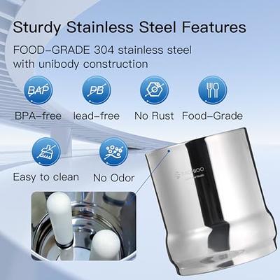 Good Quality Double Layer Countertop Standing Type Stainless Steel