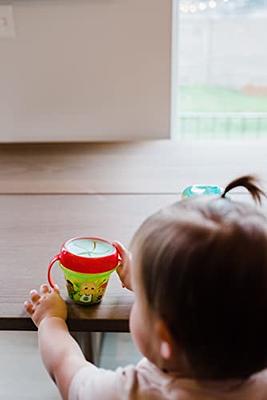  The First Years Take & Toss Spill Proof Sippy Cups - Reusable Toddler  Cups - Rainbow - Kids Cups and Snap On Lids for Ages 9 Months and Up - 4  Count : Sippy Cups : Baby