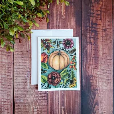 Fall Sunflower Pumpkin ~ Painting Kit