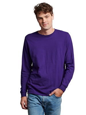 Russell Athletic Men's Cotton Performance Long Sleeve T-Shirt