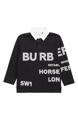 Burberry Black Horseferry Shirt