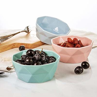 Ceramic breakfast bowl Ramekins with Lids,Oven Safe,Creme Brulee