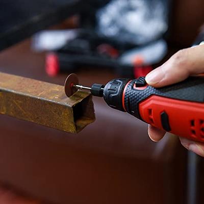 4V Cordless Rotary Tool, 3-Speeds 18000 RPM Mini Power Rotary Tool,  Rechargeable Rotary Tool for Grinding, Polishing, Wood Carving, Engraving,  Soft