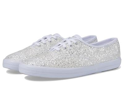 Miluxas Women's Glitter Tennis Sneakers Neon Dressy Sparkly