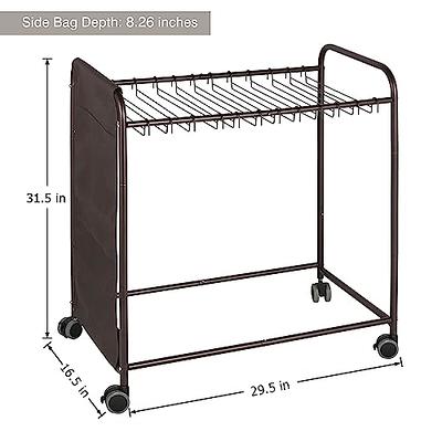 HOUSE DAY Space Saving Hangers, Metal Hanger Organizer, Heavy-Duty Clothes  Hangers, 20 Pack, Steel 