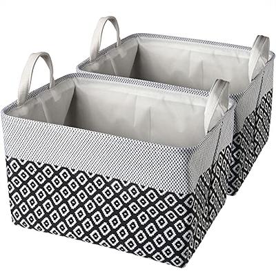 KITCSTI Storage Baskets for Organizing Fabric Storage Bins 16.5