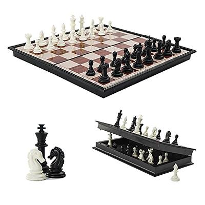 Professional Luxury Chess Set Family Travel Kids Wooden Boardgame
