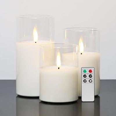 Better Homes & Gardens Flameless LED Motion Flame Pillar Candle