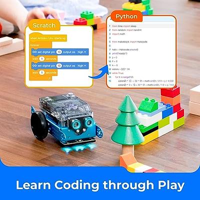 Makeblock mBot Pink Coding Robot Kit, STEM Projects for Kids Ages 8-12,  Learning & Education Toys for Boys and Girls to Learn Robotics, Electronics  and Programming While Playing, Coding Robotics Kit 