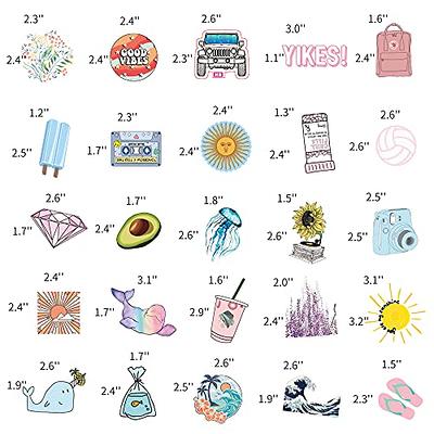  105pcs Inspirational Stickers,Motivational Quote Stickers  Pack,Aesthetic Waterproof Stickers for Water Bottle Adults Women Teens Girl  Kids,Positive Stickers for Guitar Luggage Phone Skateboard : Electronics
