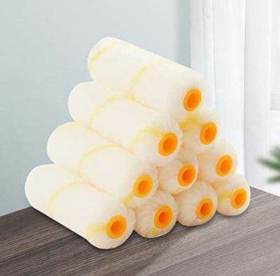 Mister Rui Paint Roller, 4 Inch Paint Rollers Polyamide (1/2 Nap), Small  Paint Roller Covers