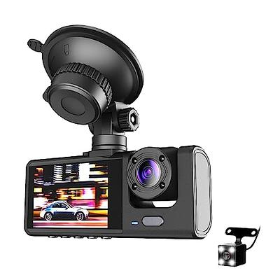 2-Inch Screen Car Recorder, 3-Way HD 1080P Dash Cam, Three-Lens Parking  Monitor, Car DVR with IR Night Vision, Loop Recording, G-Sensor (3 Lens) -  Yahoo Shopping