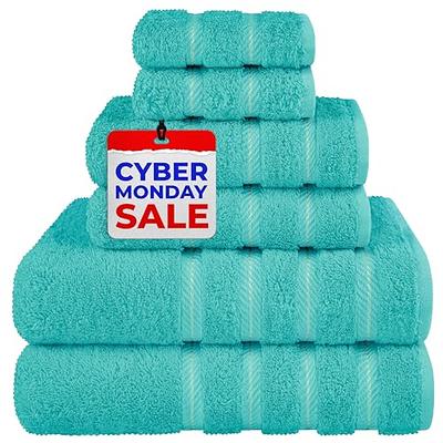 Cotton Paradise 6 Piece Towel Set, 100% Turkish Cotton Soft Absorbent Towels  for Bathroom, 2 Bath Towels 2 Hand Towels 2 Washcloths, Mint Towel Set -  Yahoo Shopping