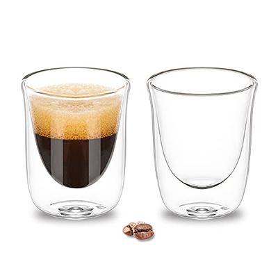 Clear Double Wall Borosilicate Glass Espresso Cup