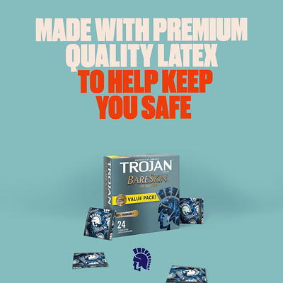 TROJAN Ultra Thin Condoms For Ultra Sensitivity, Lubricated Condoms for  Men, America's Number One Condom, 36 Count Value Pack