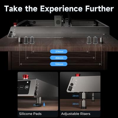 Creality Falcon2 La/Ser Engraver 22W Engraving Cutting Machine Integrated  Air Assist for Wood US 