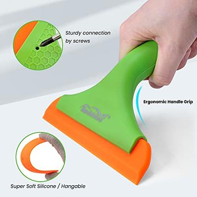 Glass Window Squeegee Cleaner 2 In 1 Shower Squeegee Multipurpose