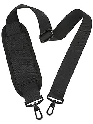 Black Adjustable Strap Replacement for Crossbody, Purse, Messenger