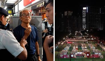 六四34週年：香港警方嚴防戒備 在銅鑼灣附近帶走數人