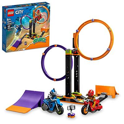 LEGO City Stuntz Spinning Stunt Challenge 60360-1 or 2 Player Tournaments  with Flywheel-Powered Motorcycle Toys, Features 2 Minifigures and Ramps,  Fun Gift Set Idea for Boys, Girls, or Kids Ages 6+ - Yahoo Shopping