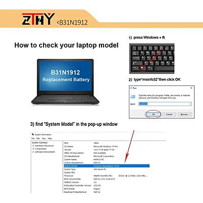 ZTHY B31N1912 C31N1912 Laptop Battery Replacement for ASUS