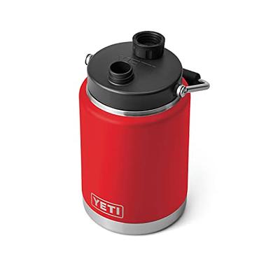 YETI Rambler 25 oz Straw Mug, Vacuum Insulated, Stainless Steel, Rescue Red