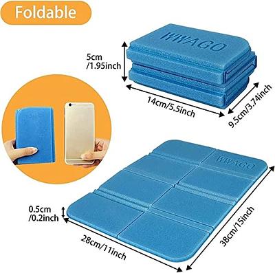 6 Pcs Foam Hiking Seat Pad Ultralight Sitting Pad Waterproof Sitting Pad  Hiking Seat Cushion Portable Folding Mat for Sleeping Camping Backpacking