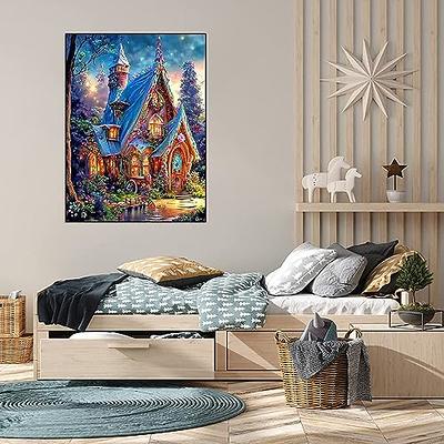 Diy 5d Diamond Painting Kits,Full Drill Diamond Paintings Kit Craftsfor  Adults Kids Beginners,DIY Chery Blossoms Diamond Painting Packs Gem Art  Home Wall Decor 30x40cm/11.8x15.7inch