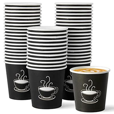 TV TOPVALUE 600 Pack 4 oz Paper Cups, Small Disposable Coffee Cups