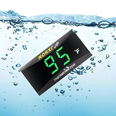  Universal Motorcycle Digital Thermometer, Blue LED