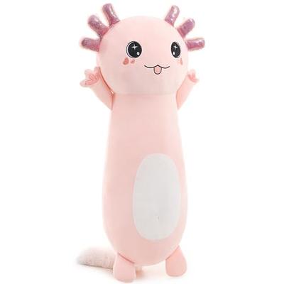 Karister Body Pillow Cute Axolotl Plush, Axolotl Gifts for Girls