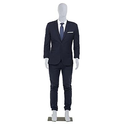 73 Male Mannequin Realistic Full Body Mannequin with Base for Clothes  Display