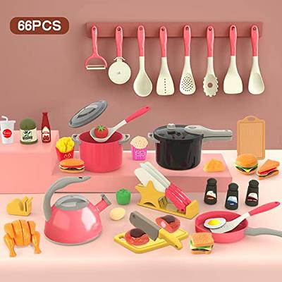 PEAINBOX Kids Pretend Play Kitchen Toys Accessories Set, 32 India | Ubuy