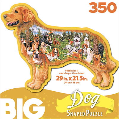 Cra-Z-Art - RoseArt - 12 Mini-Shaped - Dog Selfies - 500 Piece Jigsaw  Puzzles