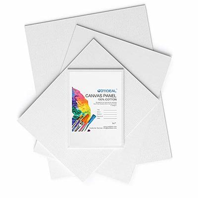 GOTIDEAL Canvas Boards for Painting Multi Pack, Primed 5x7, 8x10, 9x12,  11x14 Set of 28, White Blank Canvas Panel- 100% Cotton Artist Canvases  Pack for Painting, Acrylic Paint, Oil, Watercolor - Yahoo Shopping