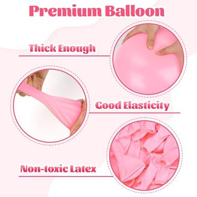 PartyWoo Blush Pink Balloons, 120 pcs 5 Inch Boho Pink Balloons, Pink  Balloons for Balloon Garland or Balloon Arch as Party Decorations, Birthday