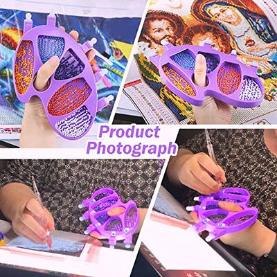 14pcs Diamond Painting Art Drill Pen Set, Resin Luminous 5D Point Drill Pen  Tools, with Wax&Storage Box, Cross Stitch Diamond Rhinestone Beads Picker,  DIY Nail Art Embroidery Decoration(Purple) - Yahoo Shopping