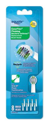 Equate Mint Interdental Brushes Value Pack, Flexible Head, Straight  Bristles, Moderate Teeth Spacing, 20 count 